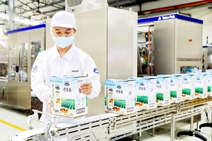 Sản phẩm sữa hạt cao cấp của Vinamilk xuất khẩu đi Trung Quốc có quy cách đóng gói và thiết kế bao bì khác biệt phù hợp với thị hiếu