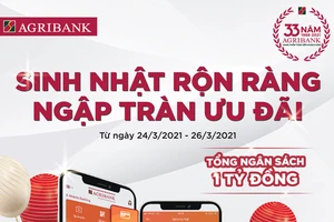 Agribank dành 1 tỷ đồng tặng thưởng cho Chủ thẻ Nội địa