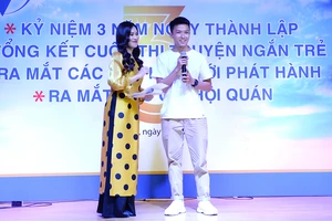 Tác giả trẻ Võ Đăng Khoa nhận giải nhất trong cuộc thi Truyện ngắn Trẻ 2020-2021 do Quán Chiêu Văn tổ chức cuối tháng 4-2021. Ảnh: VÕ KHÁNH 