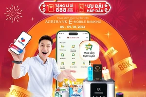 Giảm ngay 888.000 đồng khi mua sắm trực tuyến trên Agribank E-Mobile Banking