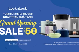 Locknlock khai trương cửa hàng chính hãng tại Estella Place Shopping Center