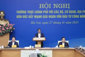 Thủ tướng Phạm Minh Chính chủ trì hội nghị về giải ngân vốn đầu tư công năm 2023