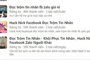 Lừa cho thuê phần mềm đọc trộm tin nhắn để chiếm đoạt tiền