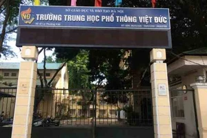 Phần thi viết diễn ra ngày 17-3, tại Trường THPT Việt Đức