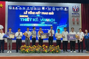 Trao giải Cuộc thi Thiết kế vi mạch cho đô thị thông minh lần 1