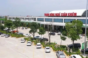 Trạm dừng nghỉ Xuân Khiêm trên cao tốc Bắc - Nam đoạn qua tỉnh Ninh Bình