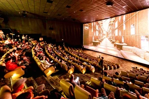 Phòng chiếu Imax laser hiện đại tại cụm rạp Galaxy Thiso Mall