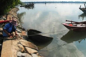 Một góc cụm dân cư Hòa Lam, xã Hưng Hòa, thành phố Vinh. Ảnh: HỒ VĂN NGỢI