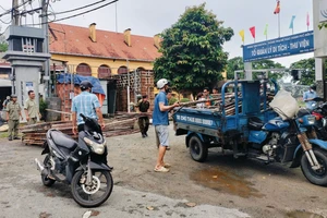 Đồng Nai: Cưỡng chế công trình lấn chiếm trái phép trước Thành cổ Biên Hoà