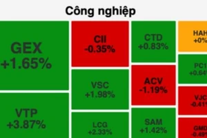 Cổ phiếu đầu tư công hút dòng tiền