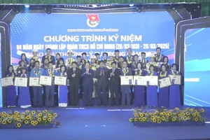 Giải thưởng Lý Tự Trọng năm 2025 được trao cho 100 cán bộ Đoàn cấp cơ sở có thành tích xuất sắc