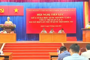 Cử tri quan tâm đến việc bỏ 8 tội danh có hình phạt tử hình từ ngày 1-7
