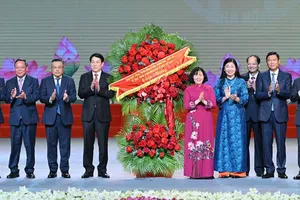 Chủ tịch nước Lương Cường dự Lễ công bố nghị quyết, quyết định tại Hà Nội