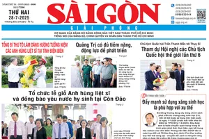 Báo Sài Gòn Giải Phóng ngày 28/7/2025