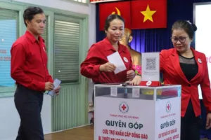 Hội Chữ thập đỏ TPHCM phát động quyên góp cứu trợ khẩn cấp đồng bào bão lụt