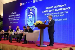 Bộ trưởng Nguyễn Hải Ninh phát biểu tại sự kiện