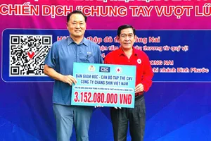 Công ty Chang Shin Việt Nam ủng hộ hơn 3,1 tỷ đồng giúp đồng bào vùng lũ
