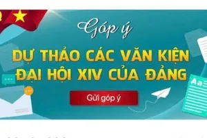 Người dân góp ý đối với các dự thảo văn kiện Đại hội XIV của Đảng qua ứng dụng VNeID