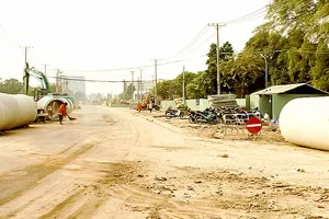 Hàng loạt tuyến đường ở TPHCM đã và đang được lắp đặt hệ thống cống thoát nước mưa