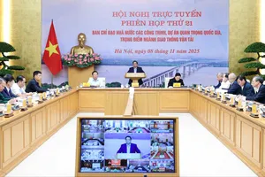 Thủ tướng Phạm Minh Chính chủ trì phiên họp. Ảnh: VIẾT CHUNG