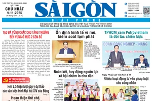 Báo Sài Gòn Giải Phóng ngày 9/11/2025