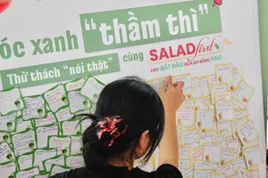 Salad first cùng sinh viên Nông lâm: Nuôi dưỡng sức trẻ, lan tỏa sức khỏe
