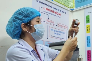 TPHCM: 95% trẻ từ 1-5 tuổi được tiêm đủ mũi vaccine sởi