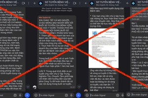 Giả mạo danh nghĩa Bệnh viện Đại học Y Dược TPHCM để lừa đảo 