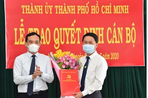 Đồng chí Trần Hoàng Quân giữ chức vụ Bí thư Huyện ủy Bình Chánh