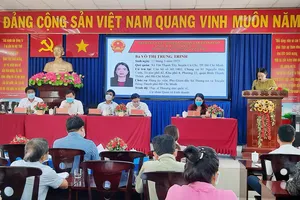 Chương trình hành động của các ứng cử viên đại biểu HĐND TPHCM bám sát với yêu cầu phát triển 