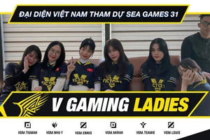 V Gaming Ladies sẽ là đại diện cho LMHT: Tốc Chiến Việt Nam đồng đội nữ thi đấu tại SEA Games 31. Ảnh: V Gaming Ladies Fanpage