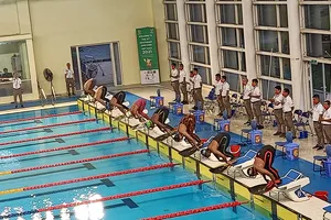 Đội tuyển lặn Việt Nam sở hữu nhiều cái tên giàu kinh nghiệm. Ảnh: NGUYỄN ANH