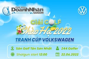 Giải golf Chào hạ 2022 thu hút 244 tuyển thủ tham dự