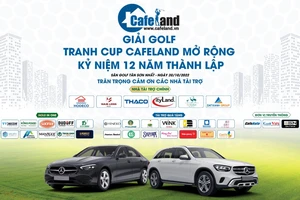 Giải golf tranh cúp CafeLand mở rộng kỷ niệm 12 năm thành lập với những giải thưởng giá trị