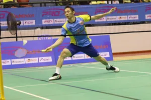 Nguyễn Tiến Minh là gương mặt chủ lực của cầu lông TPHCM tại đại hội toàn quốc. Ảnh: NGUYỄN ANH