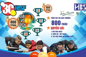 Trong tháng 4 tới, giải đấu cúp Tour 1 do HBSF tổ chức sẽ chính thức diễn ra