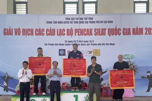 Đội tuyển pencak silat TPHCM xếp nhì toàn đoàn nhóm tuổi 15-17