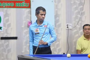 Trần Quyết Chiến đại diện cho đơn vị Quận 1 tranh tài tại giải vô địch TPHCM. Ảnh: LP