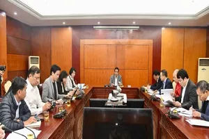 Buổi làm việc diễn ra tại Hà Nội vào ngày 20-3