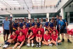 Đội bóng chuyền nam, nữ TPHCM nhóm THCS thắng lớn tại HKPĐ vòng khu vực 