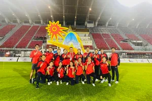 Đội tuyển điền kinh Việt Nam được kỳ vọng sẽ giành 1 suất Olympic. Ảnh: MINH MINH 