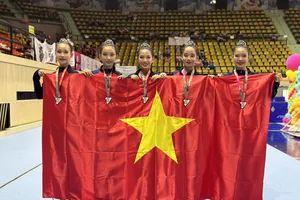 Đội tuyển TDNT trẻ TPHCM lập thành tích tại giải Thái Lan mở rộng. Ảnh: Lê Thy