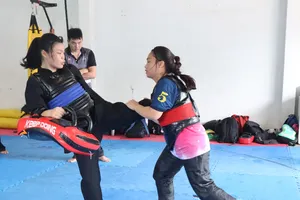 Đội tuyển pencak silat TPHCM tích cực tập luyện cho giải Vô địch trẻ quốc gia 2024