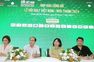 Lễ hội Golf Việt Nam – Nha Trang 2024 với chủ đề “Trăm năm Golf Việt” đã diễn ra họp báo thông tin. Ảnh: DŨNG PHƯƠNG 