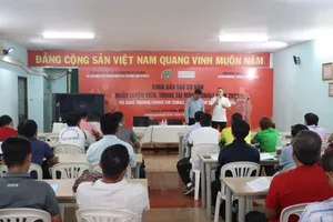 Khoá đào tạo thu hút hơn 50 học viên tham dự. Ảnh: THANH TÙNG