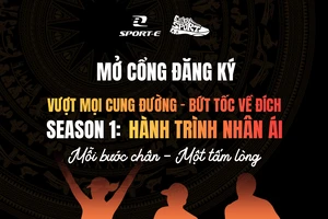 Mùa đầu tiên Hành trình nhân ái diễn ra từ 11-1 đến 11-2