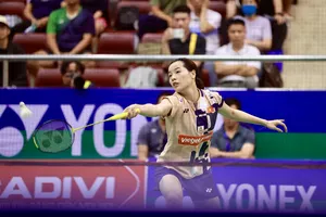 Nguyễn Thùy Linh là đại diện Việt Nam duy nhất vào bán kết Vietnam Open 2025. Ảnh: DŨNG PHƯƠNG 
