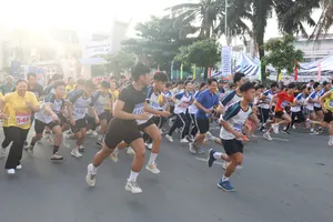 Sôi nổi giải việt dã và kéo co Đại hội TDTT phường An Đông 2025