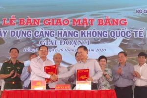 Đồng Nai bàn giao 1.800 ha đất làm dự án Cảng hàng không quốc tế Long Thành giai đoạn I