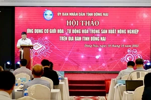 Đồng Nai: Đẩy mạnh ứng dụng cơ giới hoá trong sản xuất nông nghiệp 